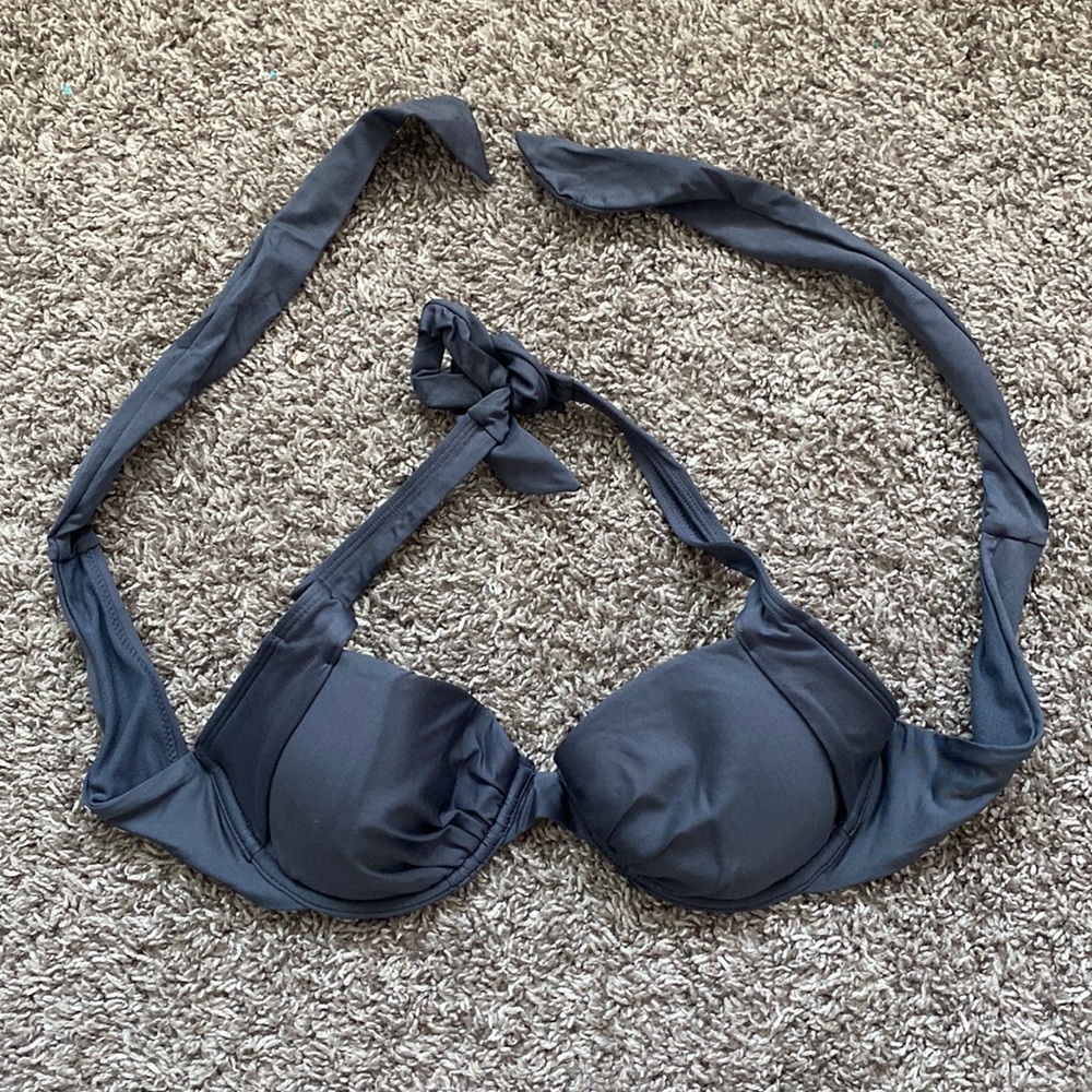 🌊 Old navy bikini top gray S⚓️